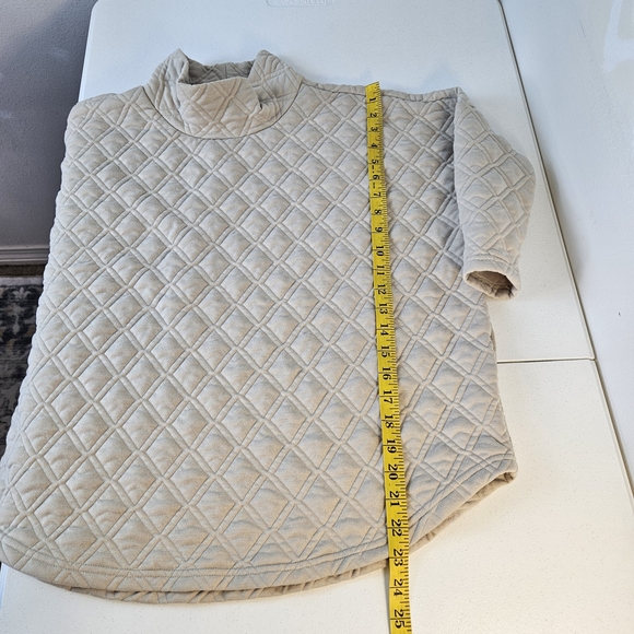 Tuckernuck Tnuck Sport Funnel Ally Swing Sweatshirt Quilted Pullover Size XS/S - Picture 10 of 11